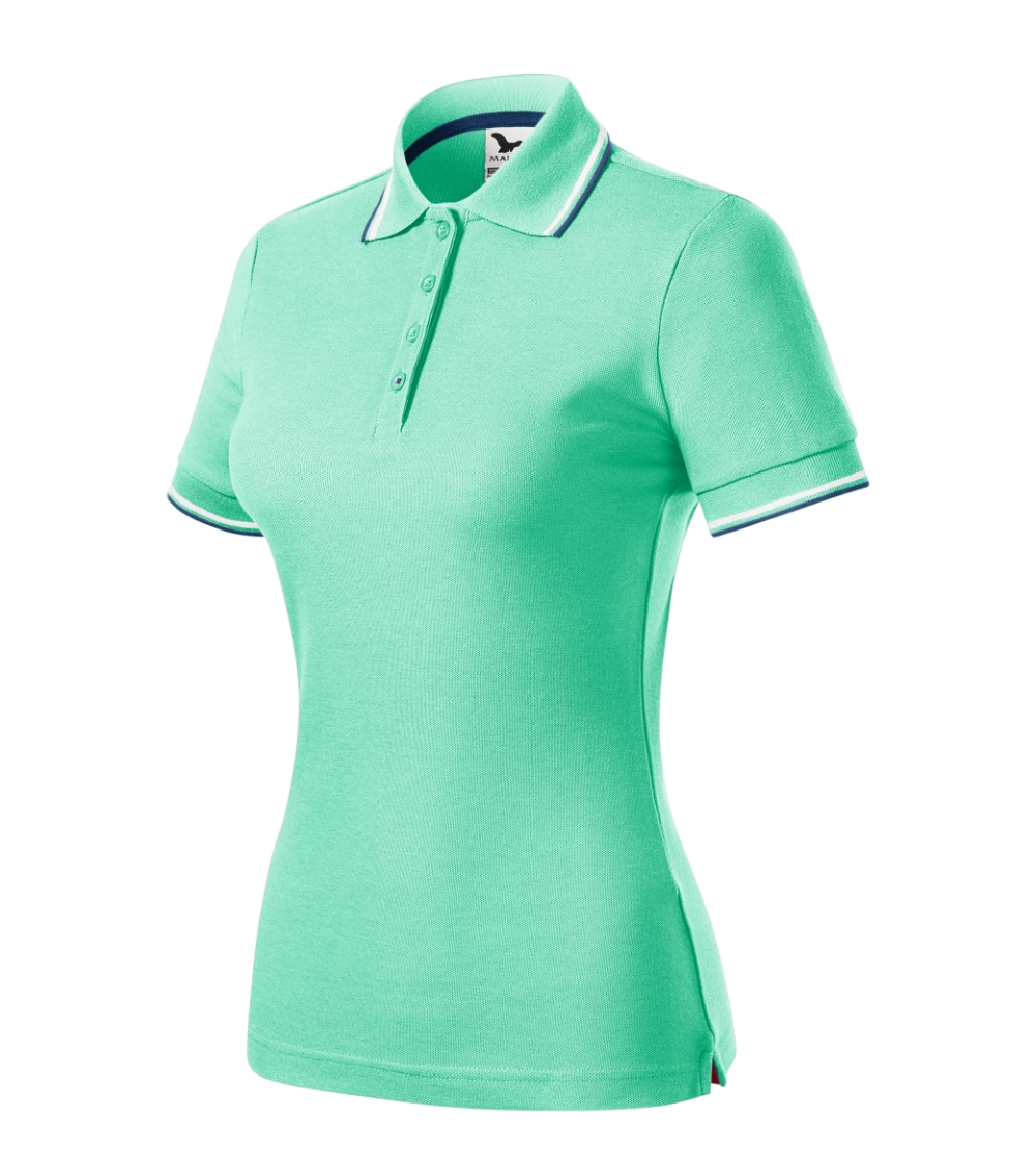 Koszulka polo damska Focus P044040F miętowy