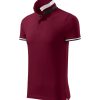 Koszulka polo męska Collar Up P025328F garnet