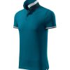 Koszulka polo męska Collar Up P025328F petrol blue