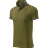 Koszulka polo męska Collar Up P025328F zieleń avocado