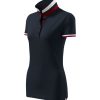 Koszulka polo damska Collar Up P027897F dark navy