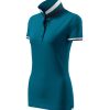 Koszulka polo damska Collar Up P027897F petrol blue