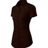 Koszula damska Flash P029260F kawowy