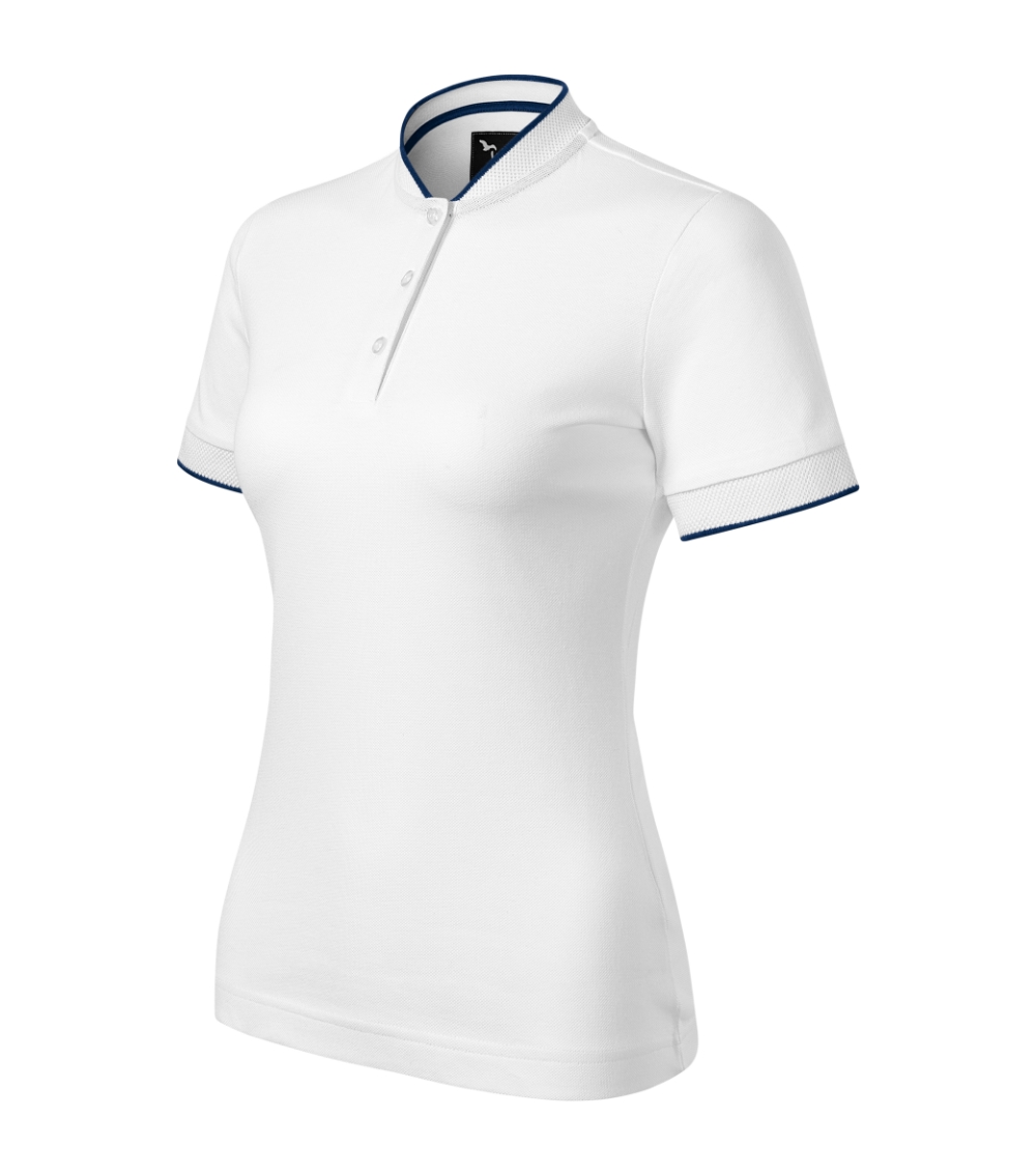 Koszulka polo damska Diamond P050564F biały