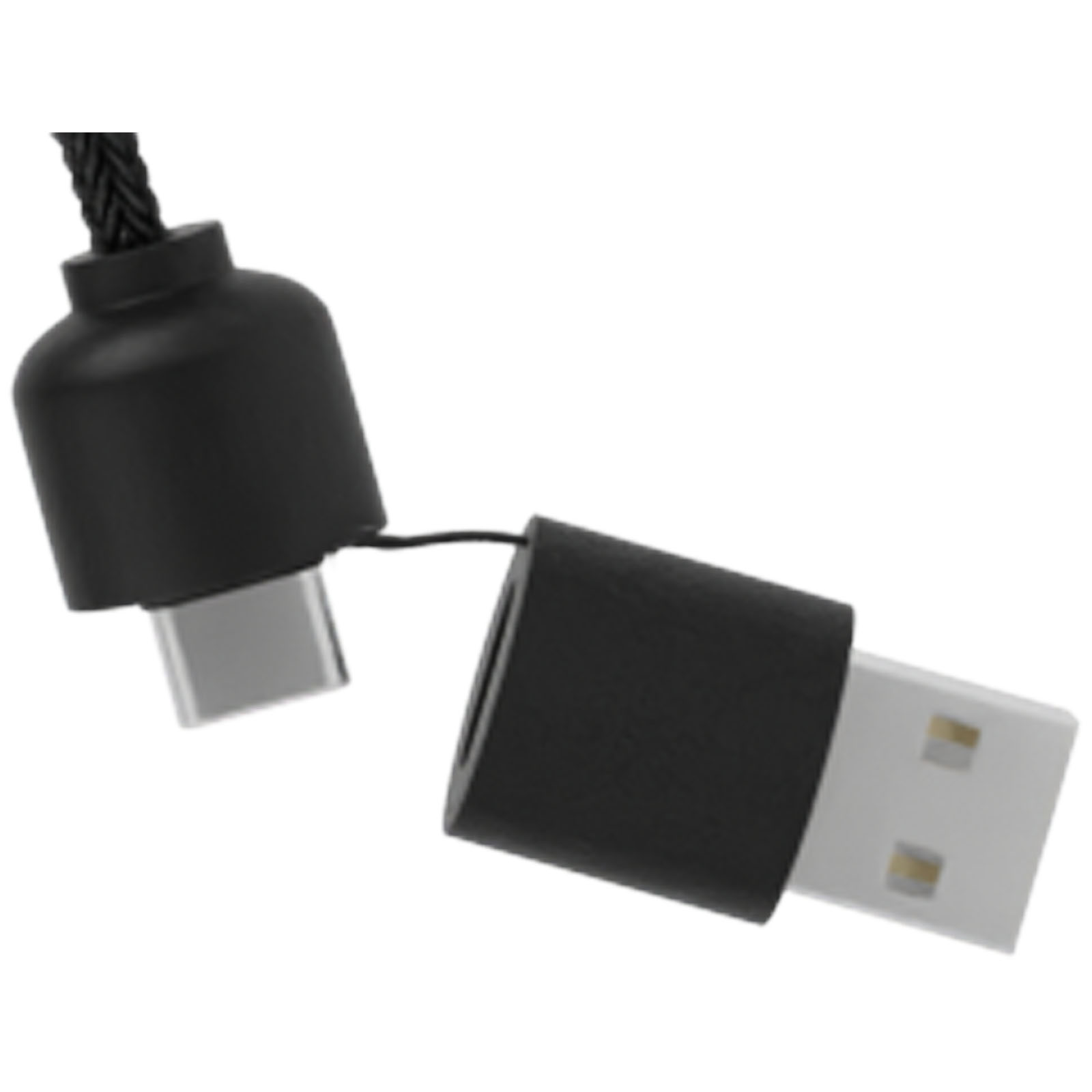 SCX.design C37 kabel do ładowania z podświetlanym logo 5-w-1 rPET i z okrągłą drewnianą obudową P075803C