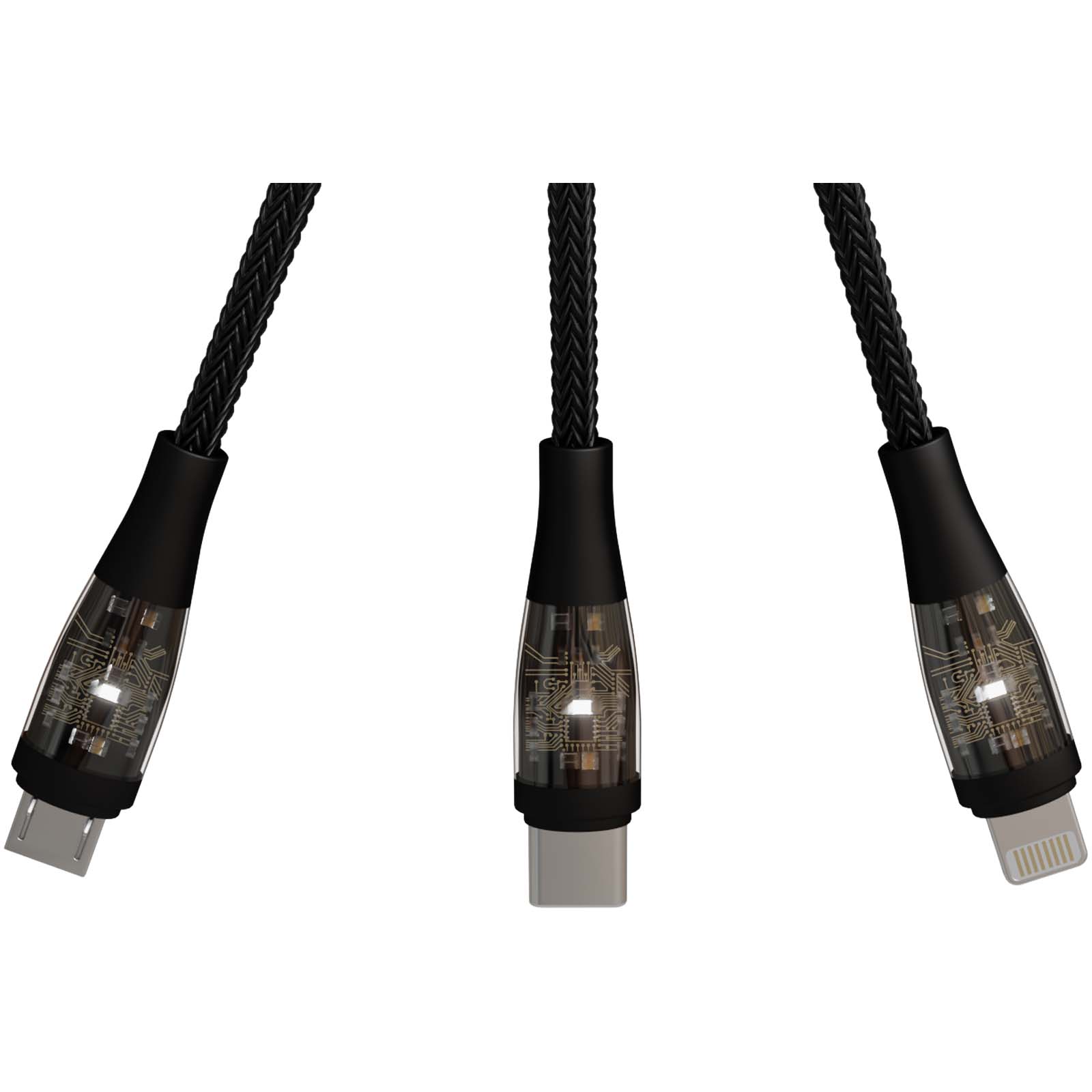 SCX.design C50 kabel szybkiego ładowania 5 w 1 o mocy 100 W/5 A z wyświetlaczem cyfrowym P099979C 3 SCX.design C50 kabel szybkiego ładowania 5 w 1 o mocy 100 W/5 A z wyświetlaczem cyfrowym P099979C