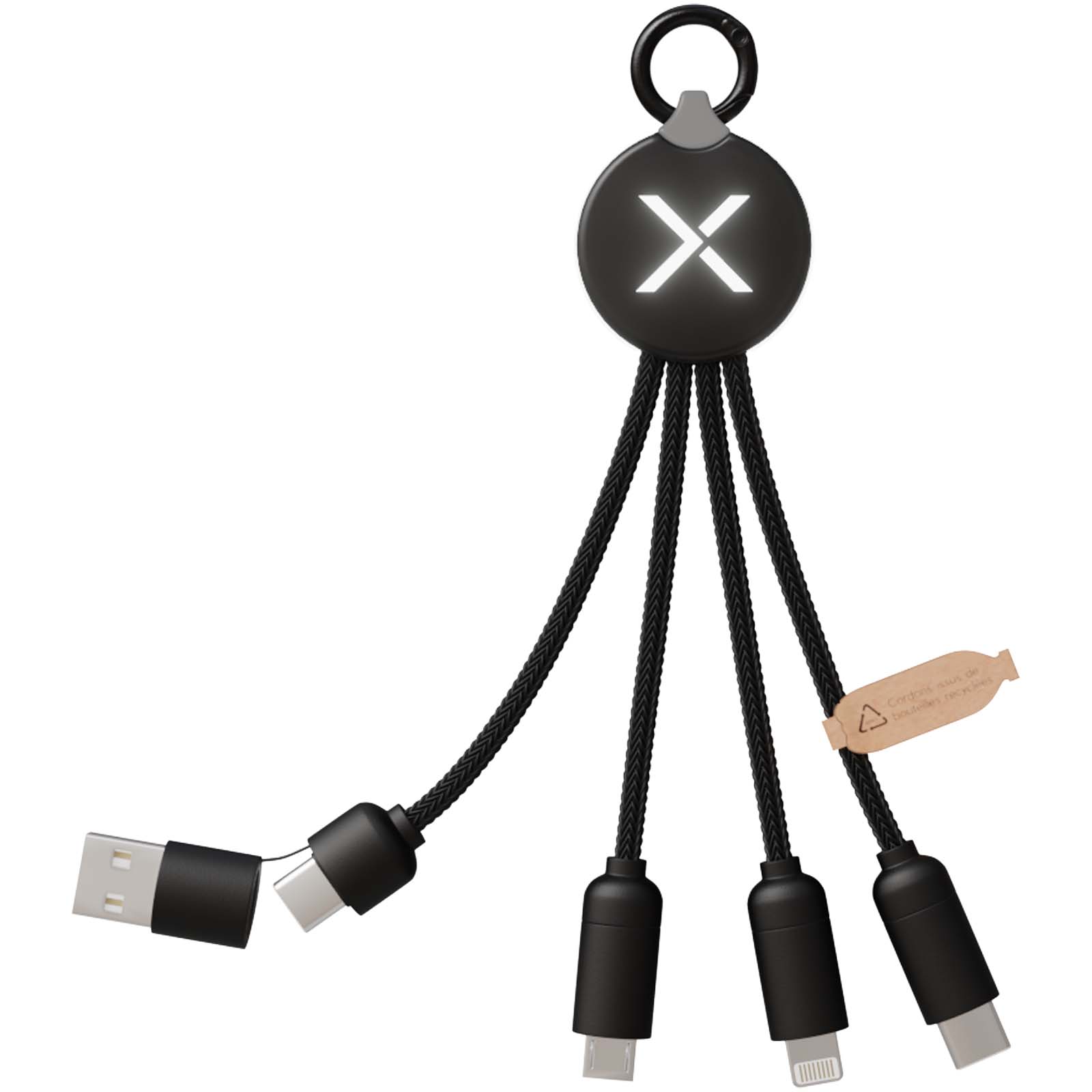 SCX.design C14 kabel do ładowania 5 w 1 o mocy 15 W P099980C 2 SCX.design C14 kabel do ładowania 5 w 1 o mocy 15 W P099980C