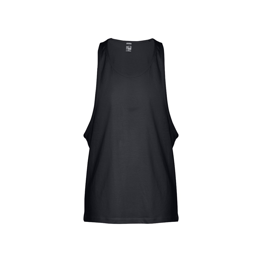 THC IBIZA. Męska koszulka na ramiączka P032709S czarny