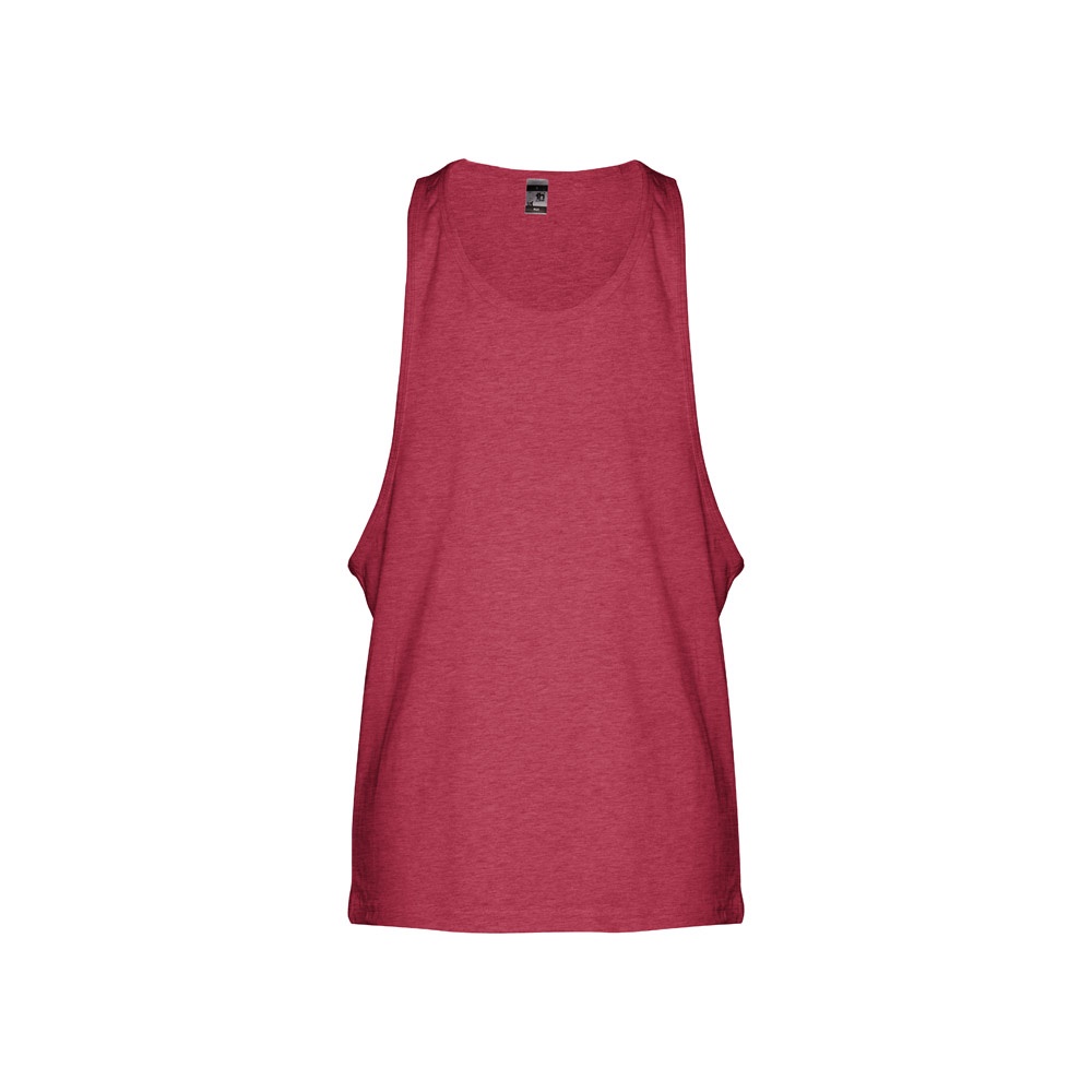 THC IBIZA. Męska koszulka na ramiączka P032709S czerwony melanż