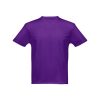 THC NICOSIA. Męski sportowy t-shirt P032817S purpurowy