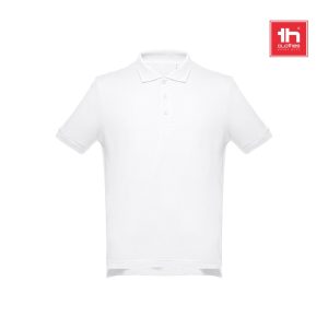 THC ADAM 3XL WH. Męski polo t-shirt P033015S ST-30132-106-3XL THC ADAM 3XL WH. Męski polo t-shirt P033015S ST-30132-106-3XL
