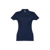 THC EVE. Damski polo t-shirt P033047S granatowy