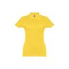 THC EVE. Damski polo t-shirt P033047S żółty