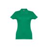 THC EVE. Damski polo t-shirt P033047S zielony