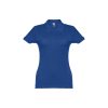 THC EVE. Damski polo t-shirt P033047S szafirowy