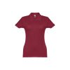 THC EVE. Damski polo t-shirt P033047S burgund