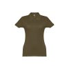 THC EVE. Damski polo t-shirt P033047S wojskowy zielony