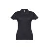 THC EVE. Damski polo t-shirt P033047S ciemny granat