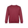 THC DELTA. Bluza (unisex) z bawełny i poliestru P033407S burgund