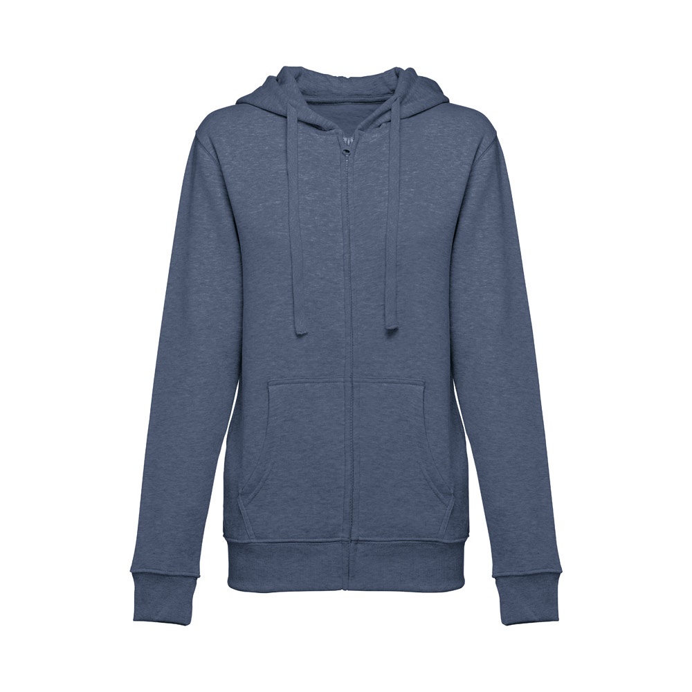THC AMSTERDAM WOMEN. Bluza damska z bawełny i poliestru P033612S niebieski melanż
