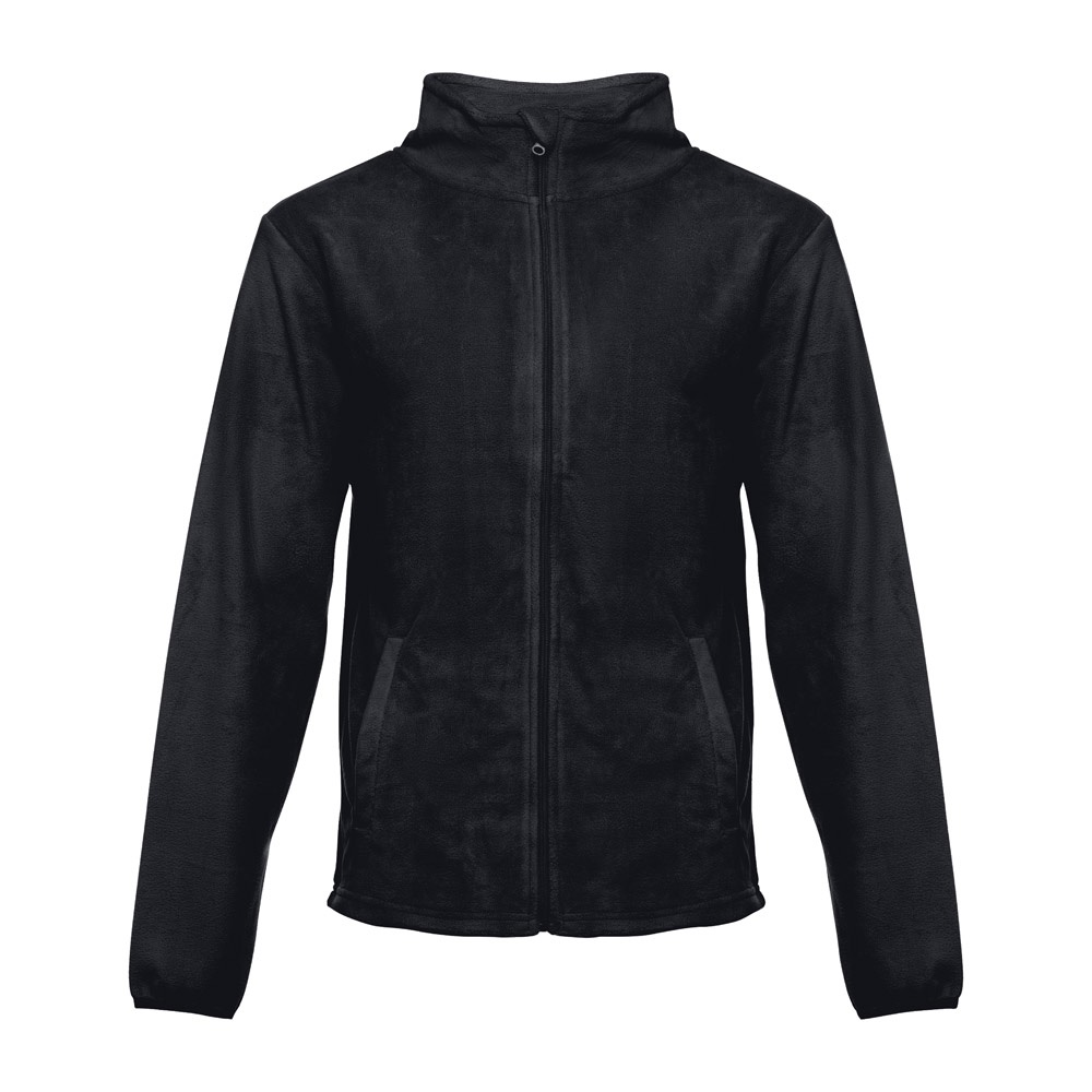 THC HELSINKI. Męska bluza polarowa z poliestru P033662S czarny