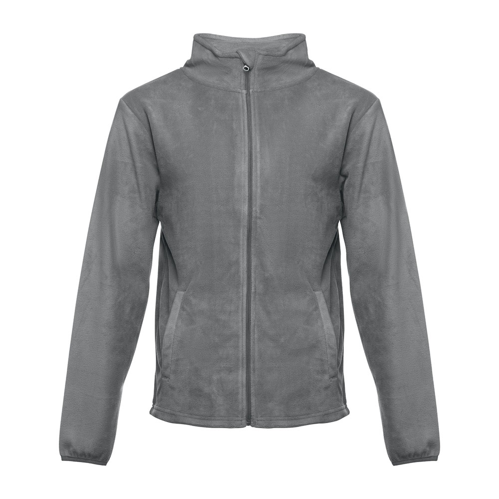 THC HELSINKI. Męska bluza polarowa z poliestru P033662S szary