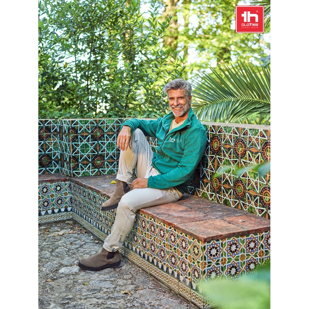 THC HELSINKI. Męska bluza polarowa z poliestru P033662S ST-30164-W