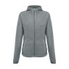 THC HELSINKI WOMEN. Damska bluza polarowa z poliestrowym taliowana P033697S szary THC HELSINKI WOMEN. Damska bluza polarowa z poliestrowym taliowana P033697S szary