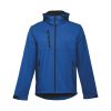 THC ZAGREB. Męska kurtka softshell z poliestru i elastanu P034038S szafirowy