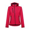 THC ZAGREB WOMEN. Damska kurtka softshell taliowana P034078S czerwony