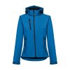 THC ZAGREB WOMEN. Damska kurtka softshell taliowana P034078S modry niebieski