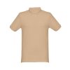 THC MONACO. Męski polo t-shirt P034167S jasny brąz