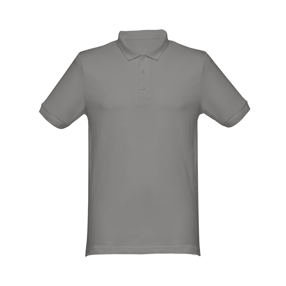 THC MONACO. Męski polo t-shirt P034167S szary