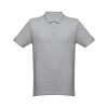 THC MONACO. Męski polo t-shirt P034167S jasnoy szary melanż