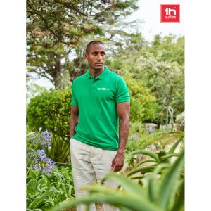 THC MONACO. Męski polo t-shirt P034167S ST-30188-W THC MONACO. Męski polo t-shirt P034167S ST-30188-W