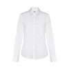 THC PARIS WOMEN WH. Popelinowa koszula z długim rękawem dla kobiet. Kolor biały P034310S biały