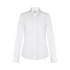 THC PARIS WOMEN WH. Popelinowa koszula z długim rękawem dla kobiet. Kolor biały P034310S