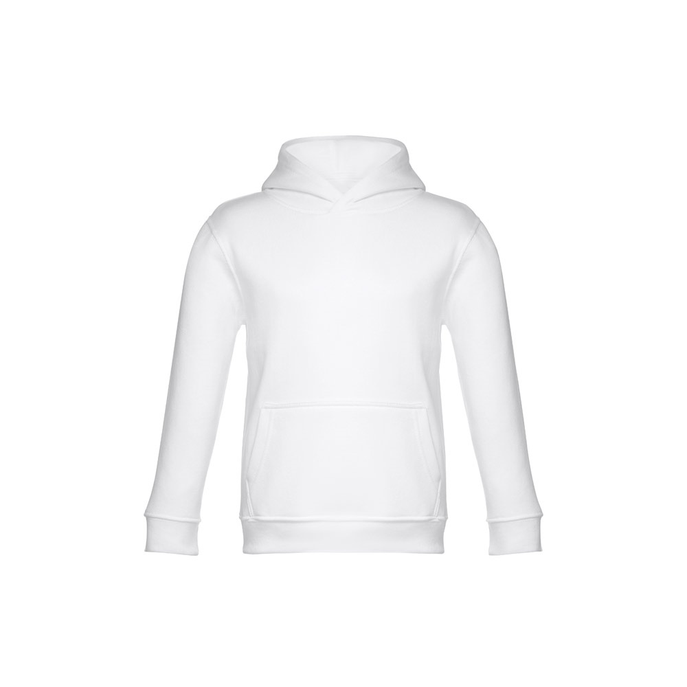 THC PHOENIX KIDS WH. Dziecięca niwersalna bluza z kaprurem P034356S biały