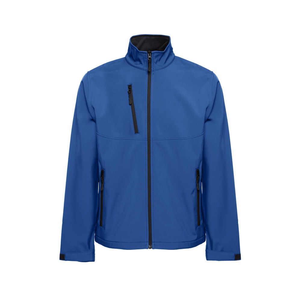 THC EANES. Kurtka softshell (unisex) z poliestru i elastanu P040686S szafirowy
