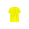 THC MOVE KIDS. T-shirt poliestrowy z krótkim rękawem dla dzieci P046261S fluorescencyjny żółty