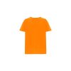 THC MOVE KIDS. T-shirt poliestrowy z krótkim rękawem dla dzieci P046261S fluorescencyjny pomarańczowy
