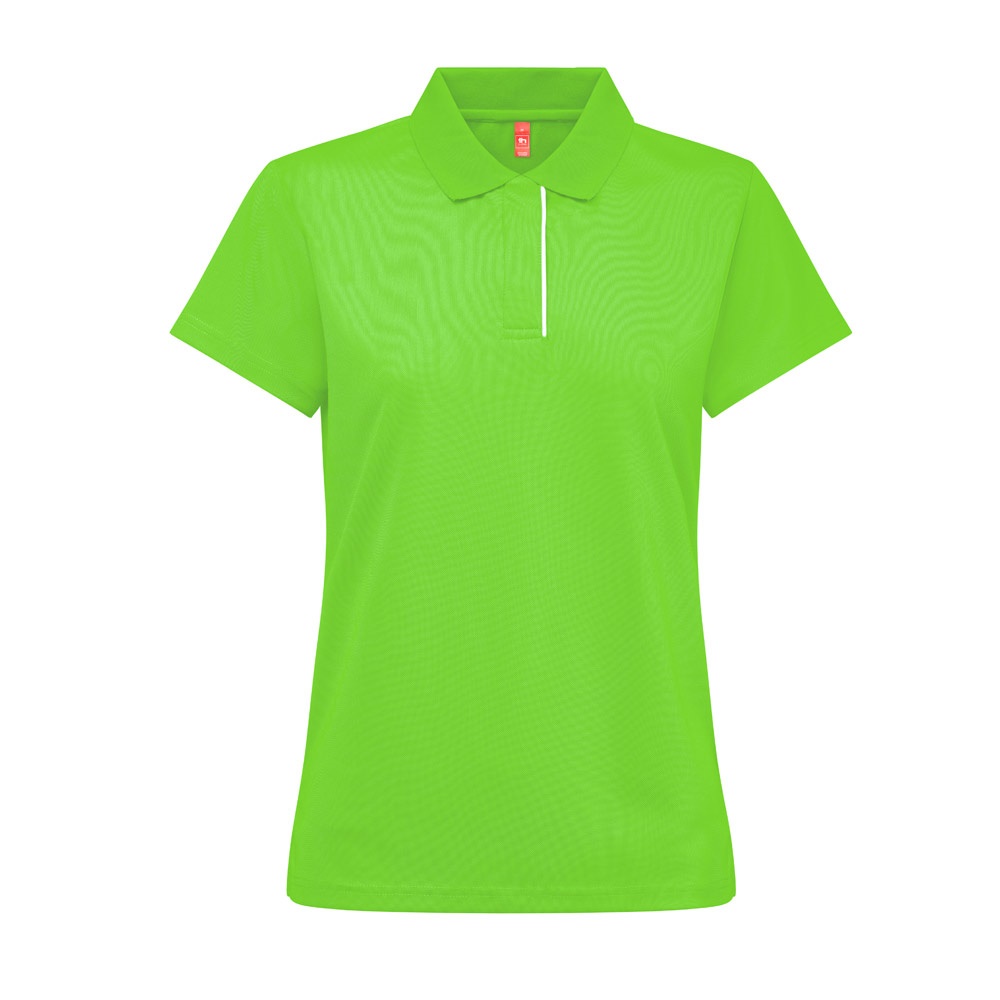 THC DYNAMIC WOMEN. Techniczna koszulka polo dla kobiet P053669S limonkowy zielony THC DYNAMIC WOMEN. Techniczna koszulka polo dla kobiet P053669S limonkowy zielony