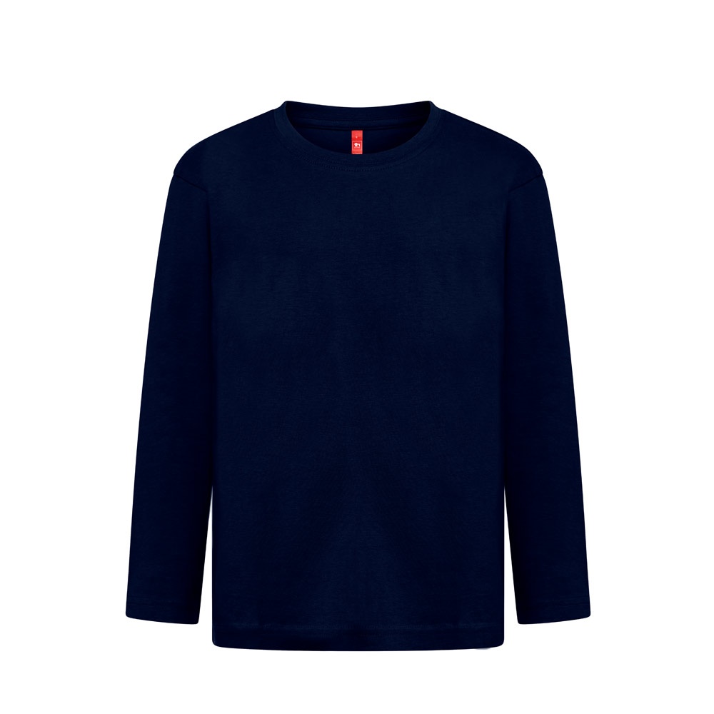 THC BUCHAREST KIDS. Koszulka z długim rękawem P053960S granatowy