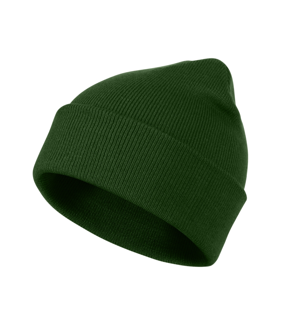 Czapka unisex Beanie P101220F zieleń butelkowa
