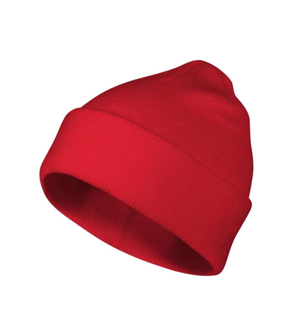 Czapka unisex Beanie P101220F czerwony