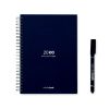 STARTER KIT INFINITE PLANNER A5. Zestaw zawiera „Infinite Diary”, zestaw do czyszczenia, marker i uchwyt na marker P083910S granatowy