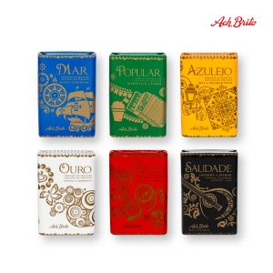 LUSITANOS. Mydła na bazie mydła roślinnego wzbogacone oliwą z oliwek (75 g) P054106S ST-35603-W