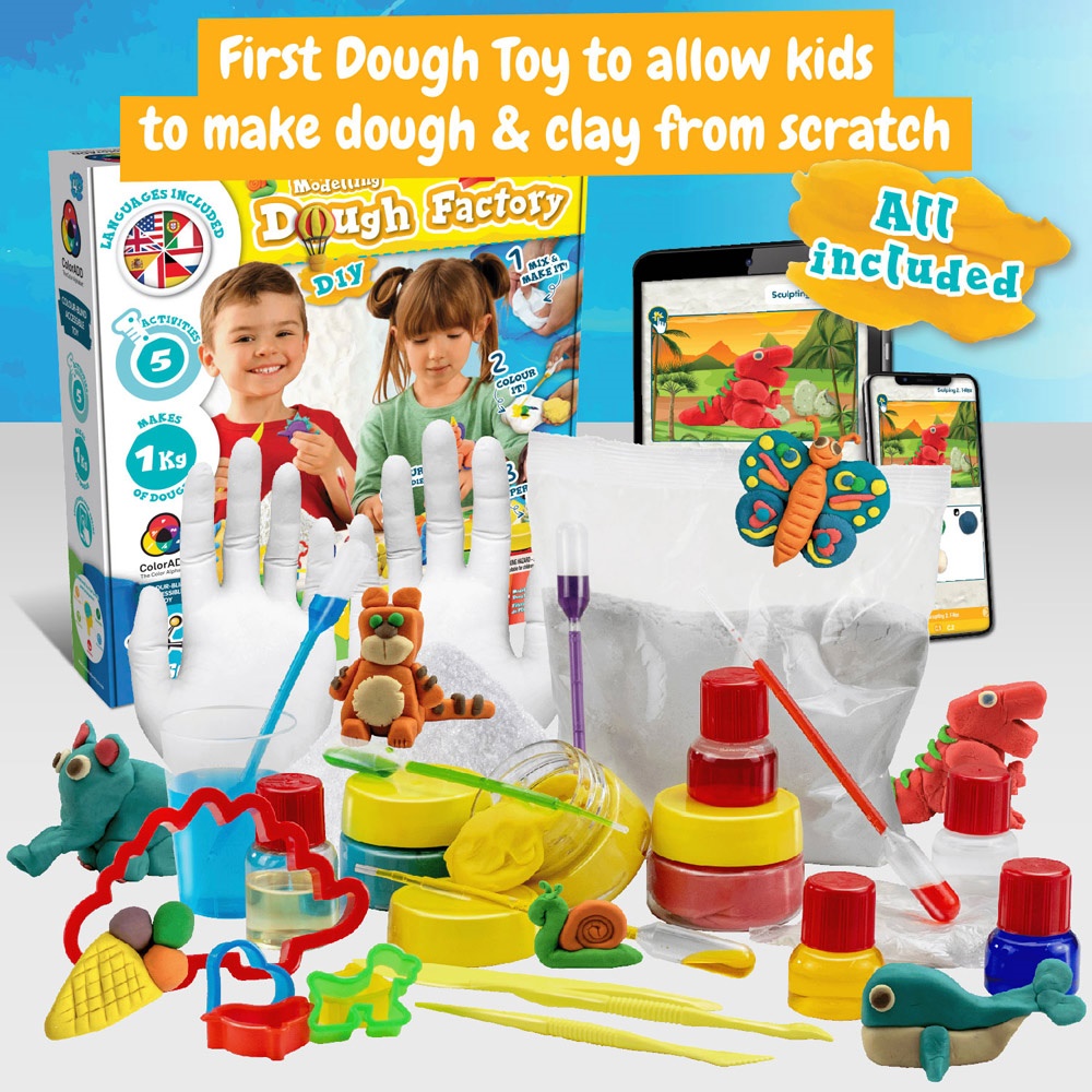 Modeling Dough Factory Kit I. Gra edukacyjna dla dzieci P066859S