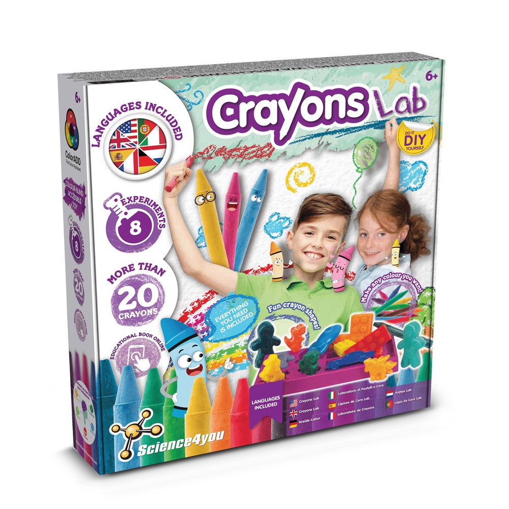 Crayon Factory Kit I. Gra edukacyjna dla dzieci P066872S
