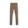 VL VISHNU. Elastyczne spodnie chino unisex (260 g/m²) z bawełny (98%) i elastanu (2%) P096909S jasny naturalny